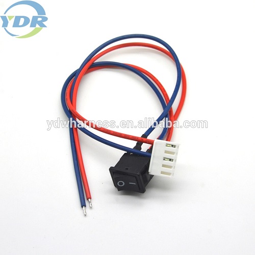 3.96mm ngalih power supply kabel harness kabel on off