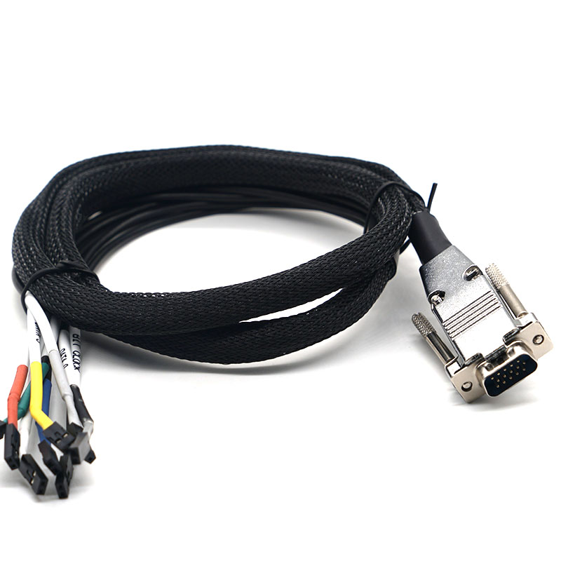 Konektor DB menyang Kabel Coaxial 2.5 Dupont