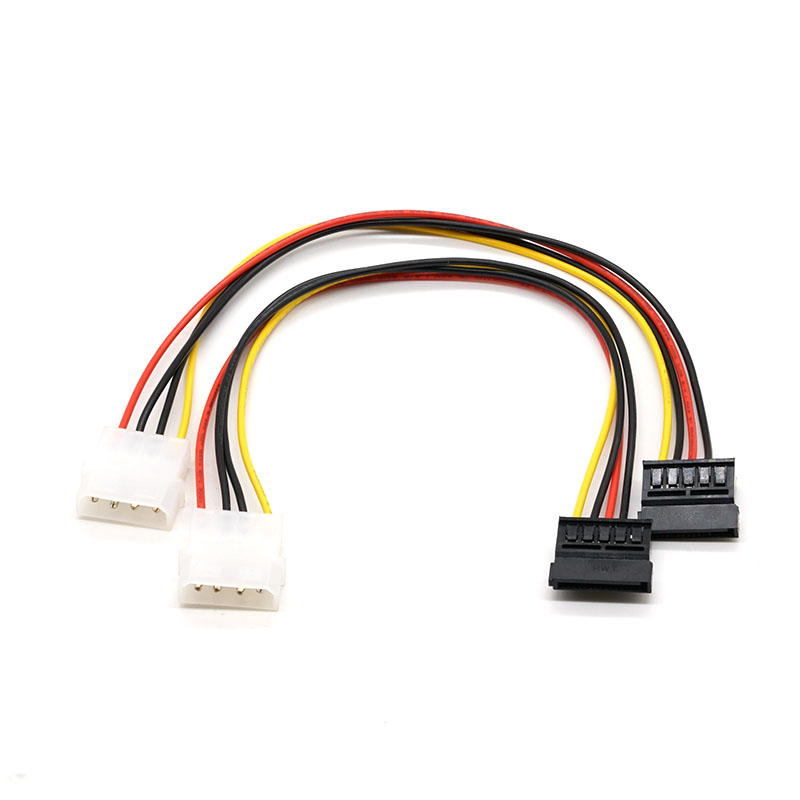 Molex 5.08 Kanggo kabel kabel Kabel Hard Disk Komputer 18AWG 500mm